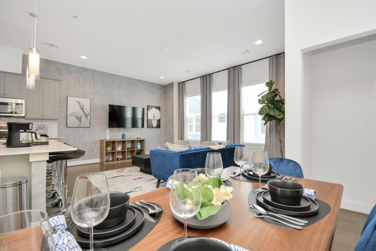 Casa Azure - New Modern 3 Bedroom Med Center, Nrg, Uh هيوستن المظهر الخارجي الصورة