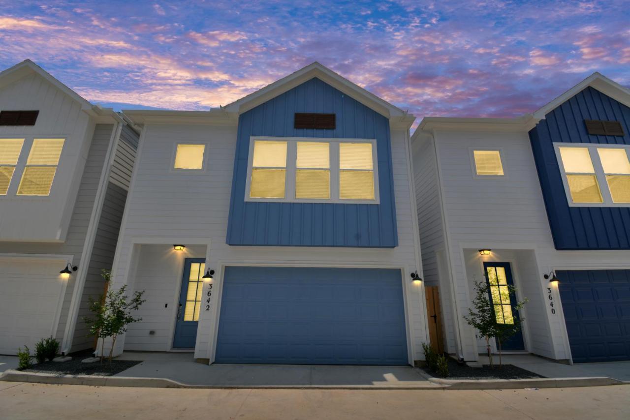 Casa Azure - New Modern 3 Bedroom Med Center, Nrg, Uh هيوستن المظهر الخارجي الصورة