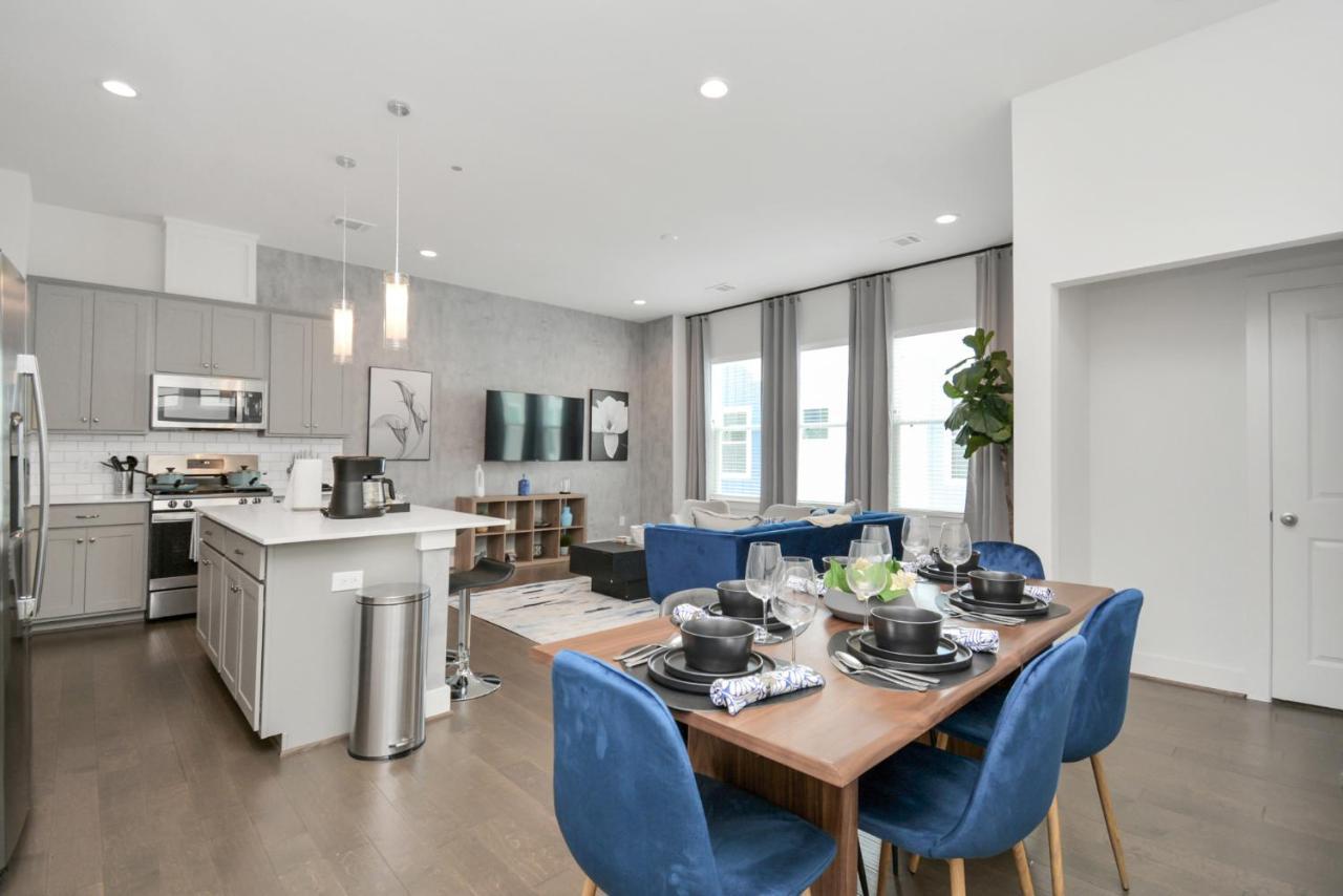 Casa Azure - New Modern 3 Bedroom Med Center, Nrg, Uh هيوستن المظهر الخارجي الصورة
