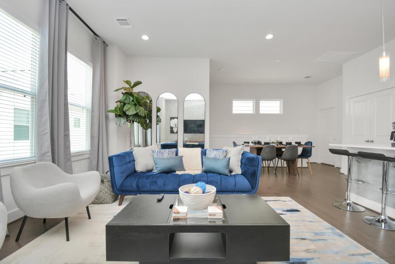 Casa Azure - New Modern 3 Bedroom Med Center, Nrg, Uh هيوستن المظهر الخارجي الصورة