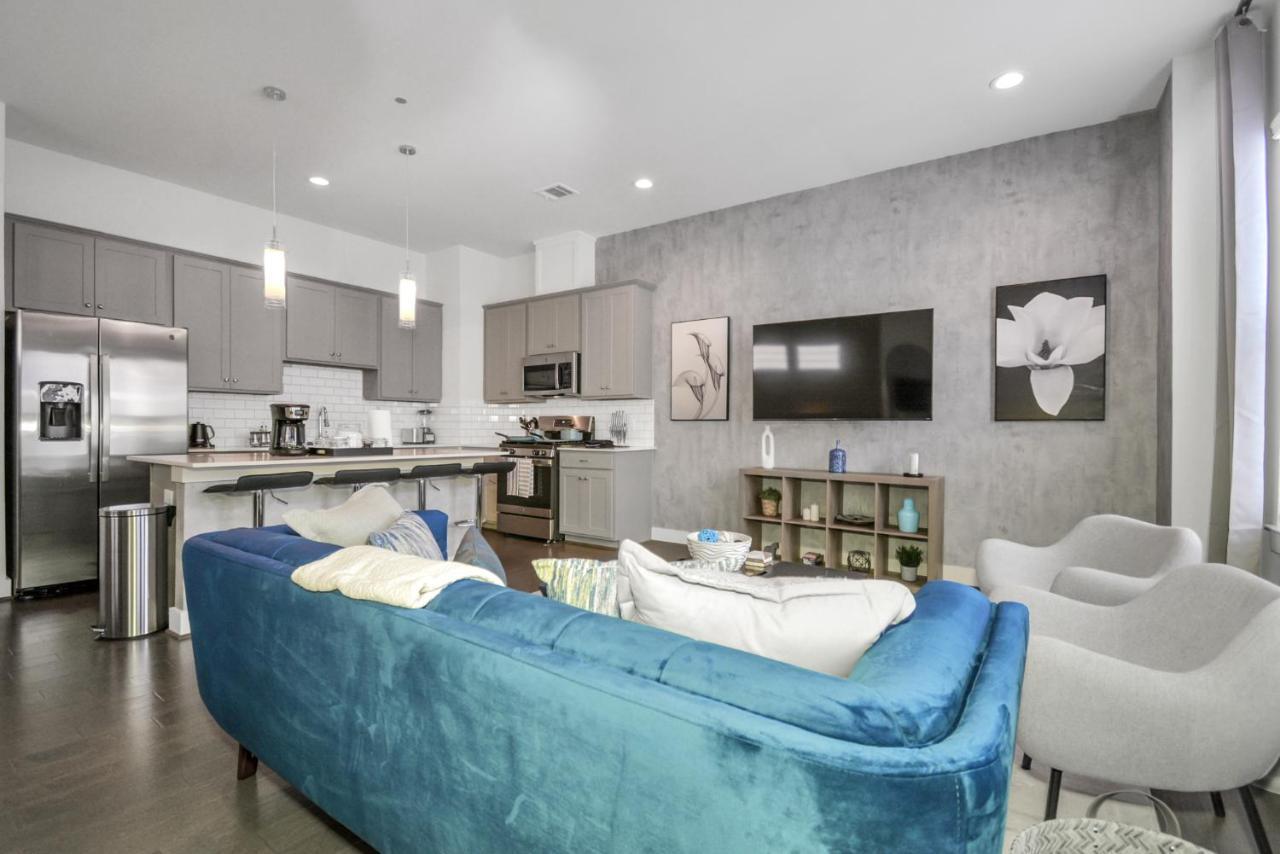 Casa Azure - New Modern 3 Bedroom Med Center, Nrg, Uh هيوستن المظهر الخارجي الصورة